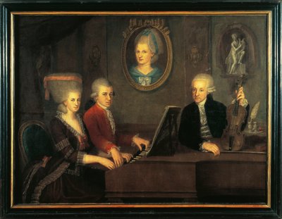 Østrig, Salzburg, Mozart-familien af Johann Nepomuk della Croce