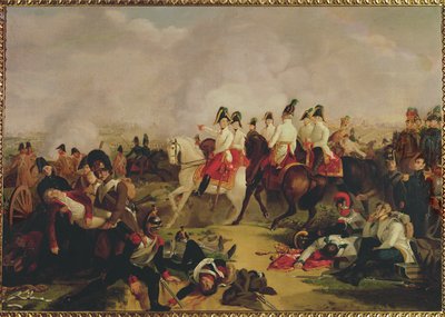 Ærkehertug Karls sejr over Napoleon I ved Aspern nær Wien ... af Johann Peter Krafft