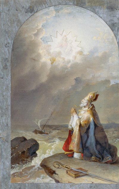 Der Saint Spyridon af Johann Peter Krafft