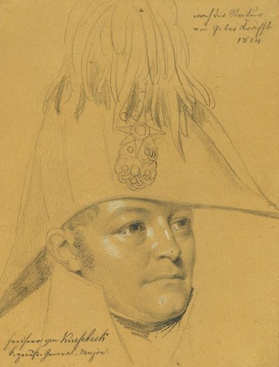 Baron von Knesebeck af Johann Peter Krafft