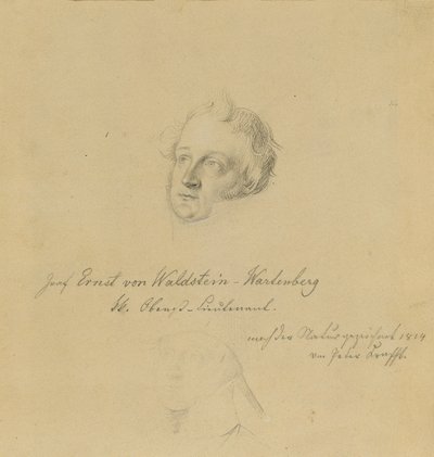 Greve Ernst af Waldstein-Wartenberg af Johann Peter Krafft