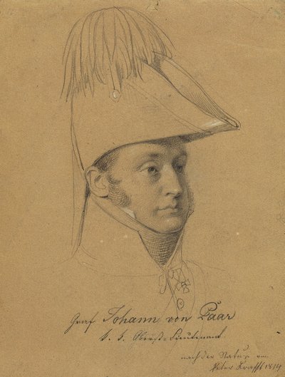 Greve Johann von Paar af Johann Peter Krafft