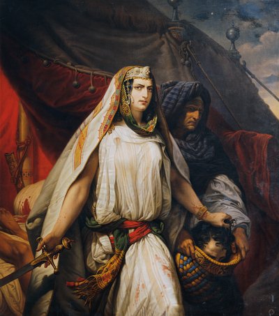 Judith med hovedet af Holofernes af Johann Peter Krafft