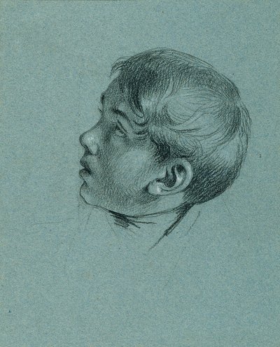 Hovedstudie af en dreng til "kejser Franz