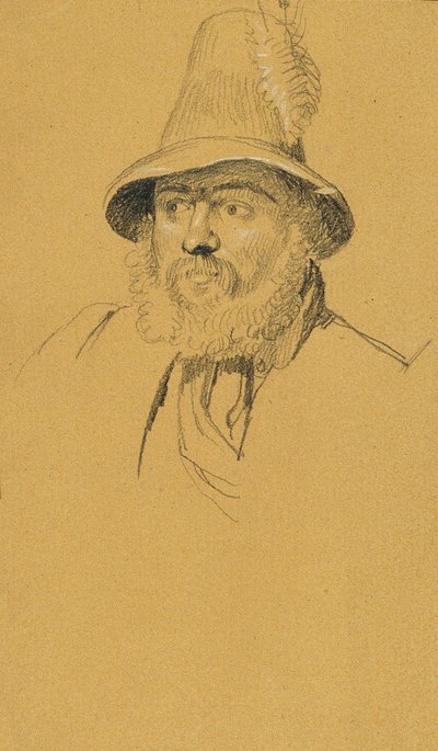 Hovedstudie for "Scene fra den tyrolske frihedskamp" af Johann Peter Krafft