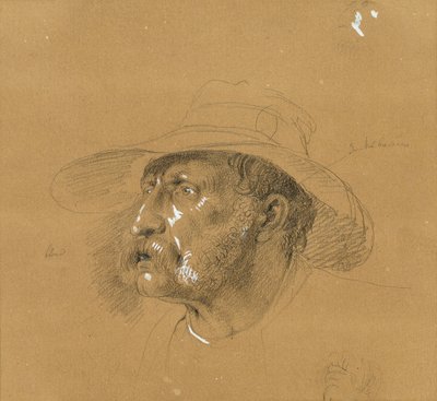 Hovedstudie for "Scene fra den tyrolske frihedskamp" af Johann Peter Krafft