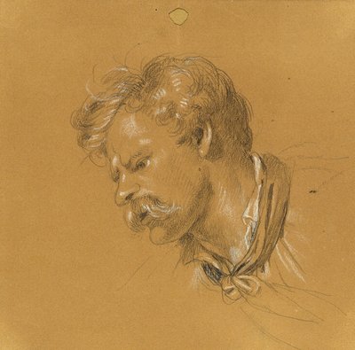 Hovedundersøgelse om "scenen fra den tyrolske frihedskamp" af Johann Peter Krafft