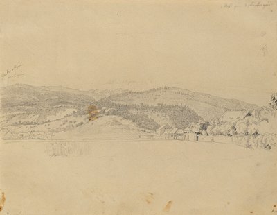 landskab nær Baden af Johann Peter Krafft