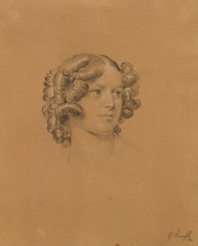 Portrætstudie om "Entry after the Peace of Paris" af Johann Peter Krafft