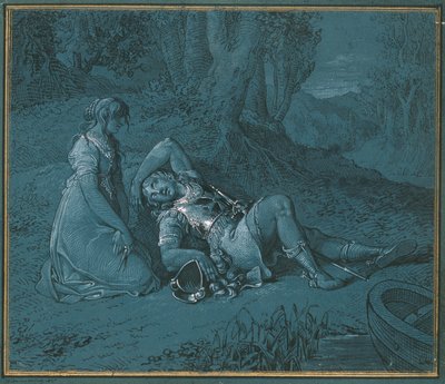 Rinaldo og Armida - Armidens kærlighed af Johann Peter Krafft