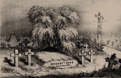 Mozarts alvorlige spørgsmål. Ifølge originale breve fra Mozarts enke selv, 1856. af Johann Ritter von Lucam