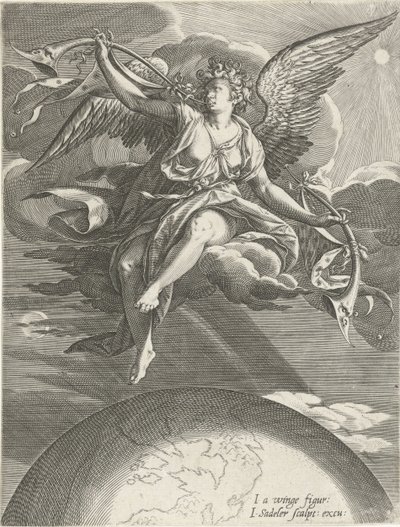 Allegory of Fame af Johann Sadeler (I)