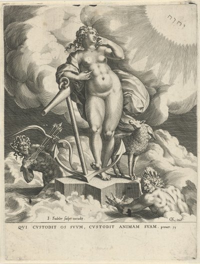 Allegori om håb af Johann Sadeler (I)