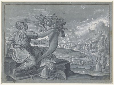 Europa af Johann Sadeler (I)