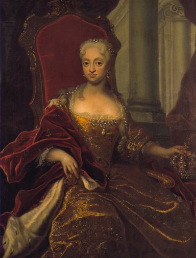 Louisemecklenburgdenmark af Johann Salomon Wahl