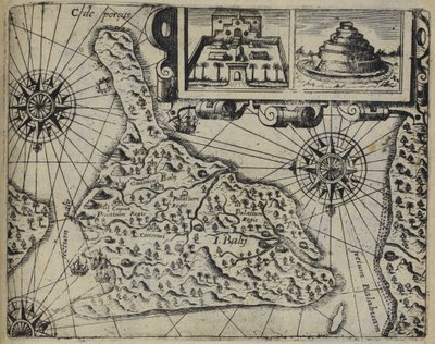 Bali Island (Indonesien), en forfalskning af Bali Island af Johann Theodor de Bry