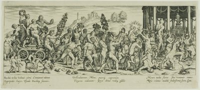 Triumf af Bacchus af Johann Theodor de Bry