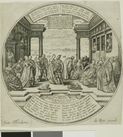 Det venetianske bryllup af Johann Theodor de Bry