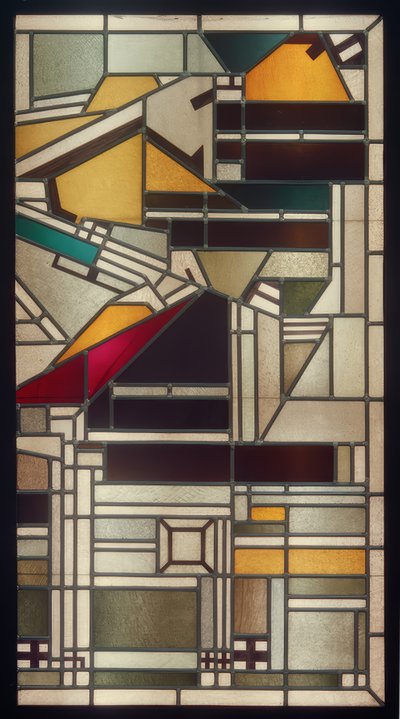 Design af glasvinduer af Johan Thorn Prikker