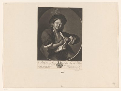 Dreng fanger en loppe af Johann Veit Kauperz