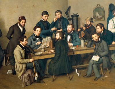 Arresterede revolutionære i Trier (detaljer, se 627261) af Johann Velten