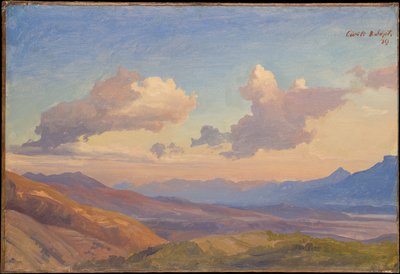 Landskab i Sabine-bjergene af Johann Wilhelm Schirmer