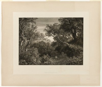 Det store tyske landskab af Johann Wilhelm Schirmer