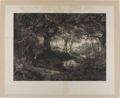 Det store italienske landskab af Johann Wilhelm Schirmer