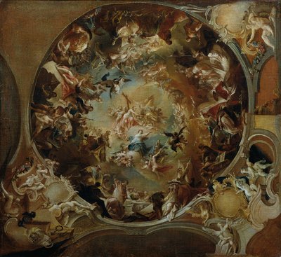Marias antagelse af Johann Wolfgang Baumgartner