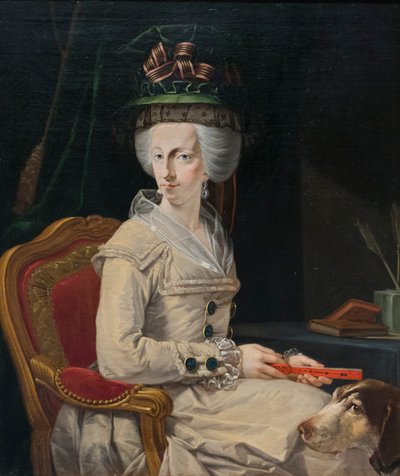 Maria Amalia af Østrig, ca. 1778-79 (olie på lærred) af Johann Zoffany