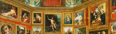 Uffiziernes tribune"
" af Johann Zoffany