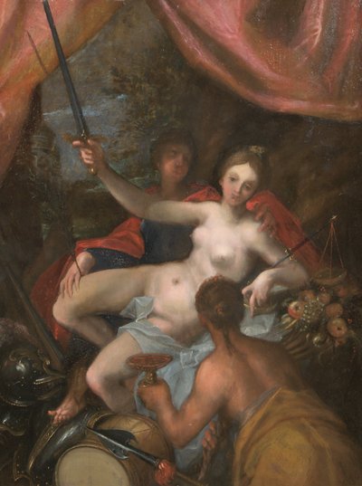 Personificering af Pax af Johann or Hans von Aachen