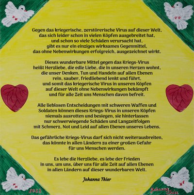 Hjertekærlighedens mirakel af Johanna Thier