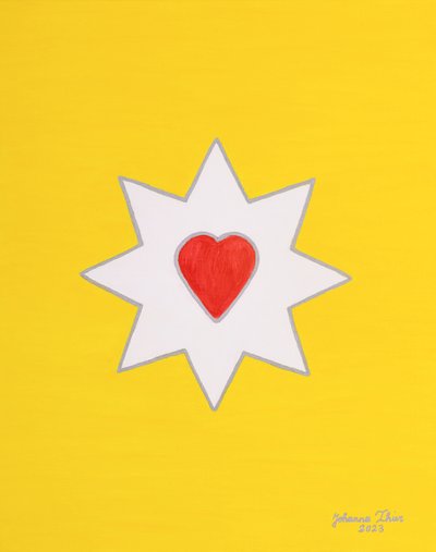 The joyful heart love star - billede uden citat af Johanna Thier