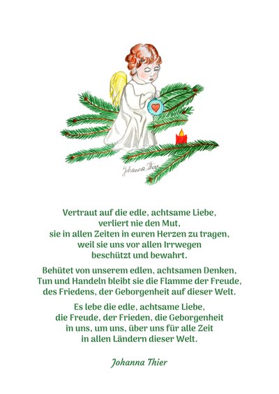 Friedensengerl af Johanna Thier