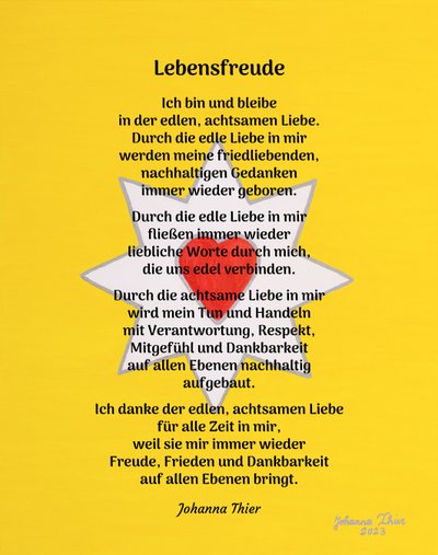 livsnydelse af Johanna Thier