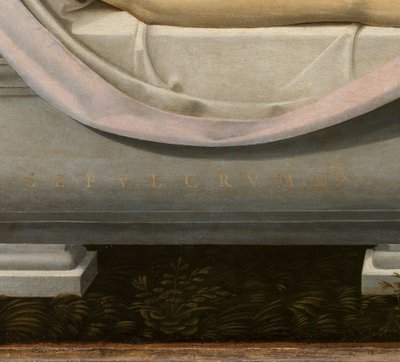 Klagesang, detalje, c.1490-1510 af Johannes (fl.16th century) Hispanus