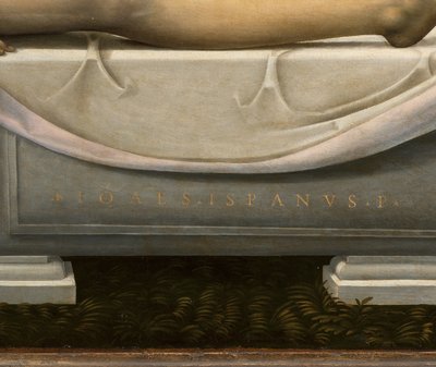 Klagesang, detalje, c.1490-1510 af Johannes (fl.16th century) Hispanus