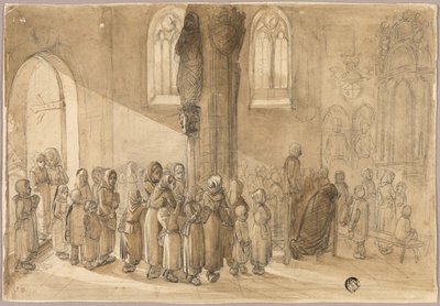 Første nadver af Johannes Bosboom