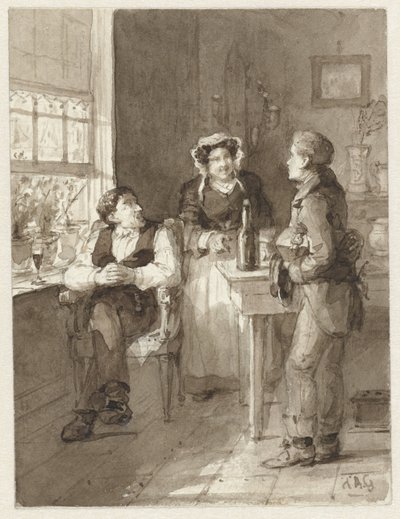 Budbringeren af Johannes Christiaan d