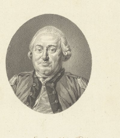 Portræt af ingeniøren Cornelis Rimelighed af Johannes Cornelis Mertens