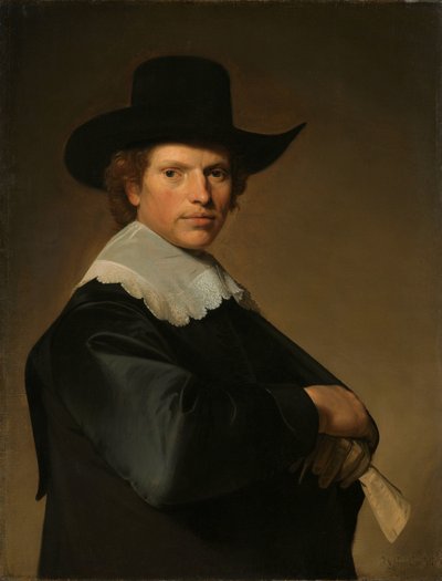 Portræt af en mand af Johannes Cornelisz. Verspronck