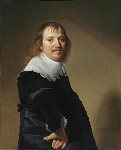 Portræt af en mand af Johannes Cornelisz Verspronck