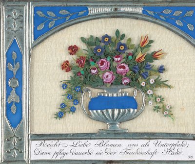 Lykønskningskort...., 1821. af Johannes Endletzberger
