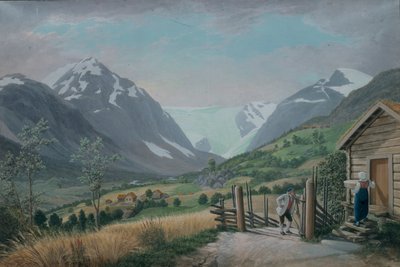 Boeyum-gletsjeren, Krondalen af Johannes Flintoe