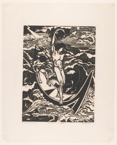 Sejrherren (original titel på objekt) af Johannes Frederik Engelbert ten Klooster (signed by artist)