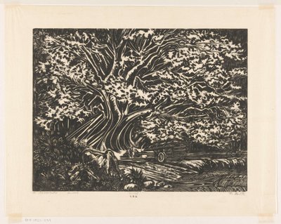 The Resting Place (original titel på objektet) af Johannes Frederik Engelbert ten Klooster (signed by artist)