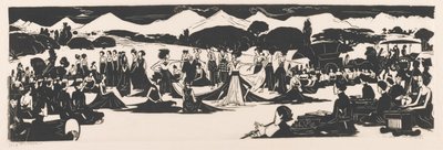 Djokja (original titel på objekt) af Johannes Frederik Engelbert ten Klooster (signed by artist)