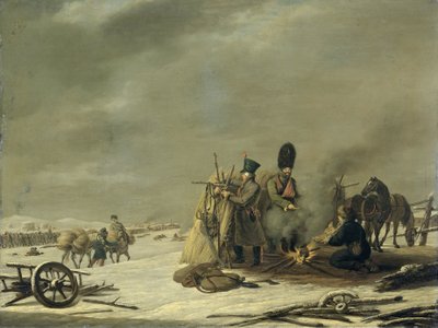 Bivuak ved Molodechno, 3.-4. december 1812: en episode fra Napoleons tilbagetog fra Rusland af Johannes Hari (I)