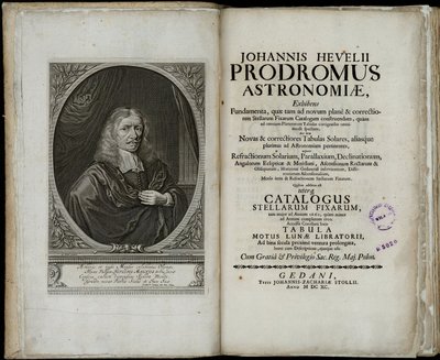 Johannes Hevelius, Prodromus af astronomi, 1690 af Johannes Hevelius